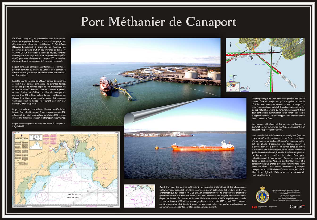 Infographie : Port Méthanier de Canaport