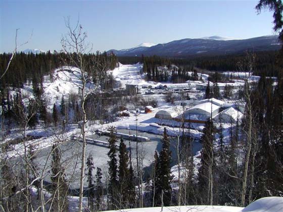 Icy Waters' facility in the Yukon