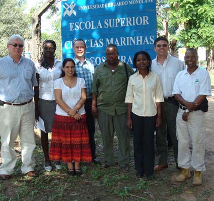 Educational team in Mozambique