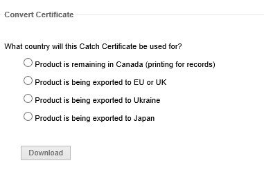 Image of Convert Certificate section