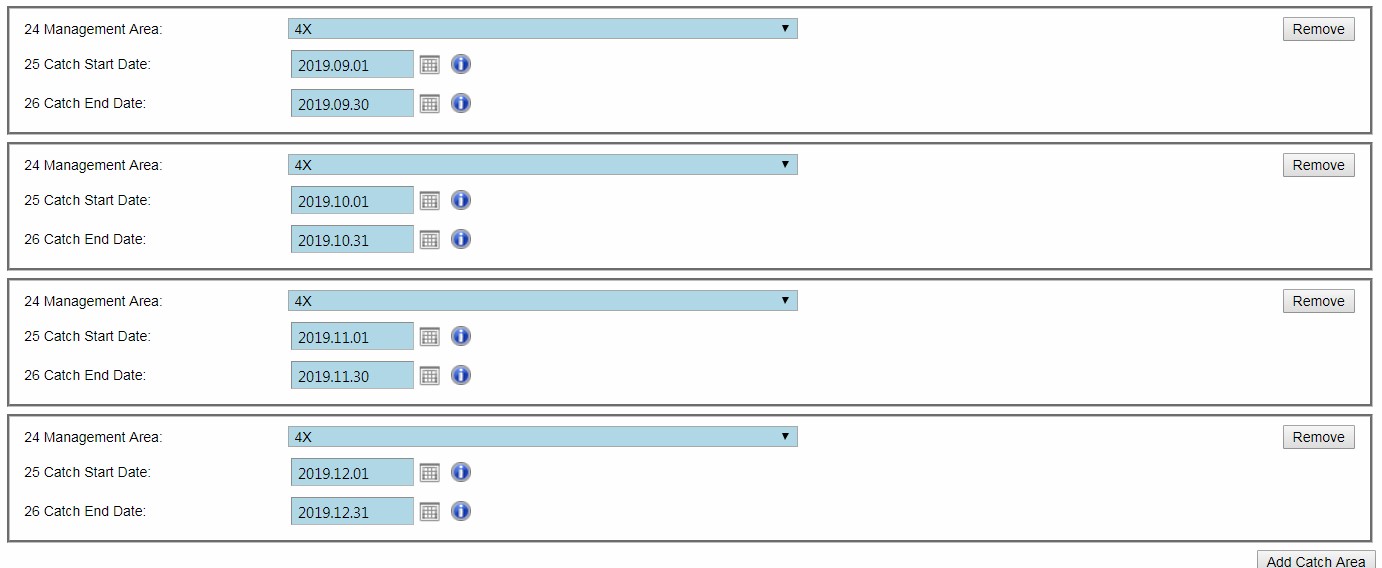 Image of Species lookup page