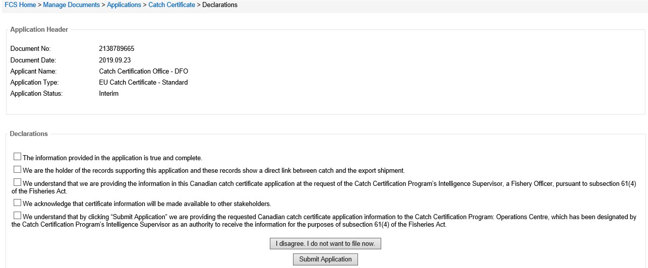 Image of application header
