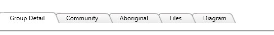 Image of Aboriginal Grouping tab