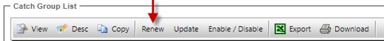 Image of Renewing a Grouping button
