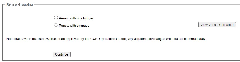 Image of Renew Grouping options