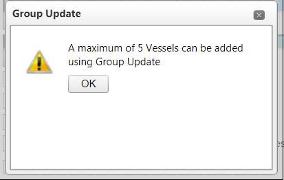 Image of Group Update ok button