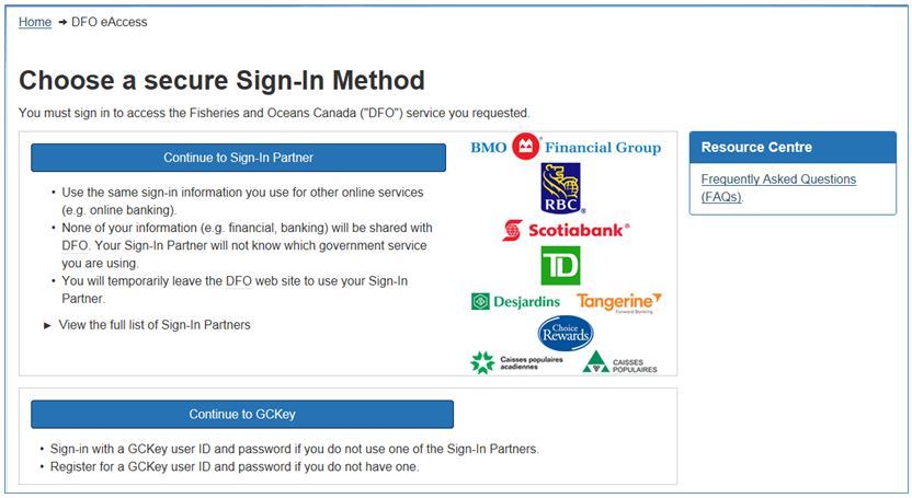 Screenshot - Choose a secure sign-in method