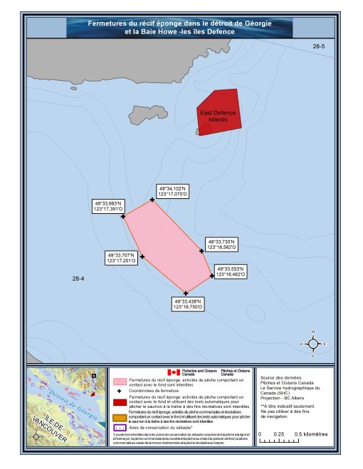 Les îles Defence