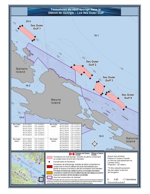 Les îles Outer Gulf