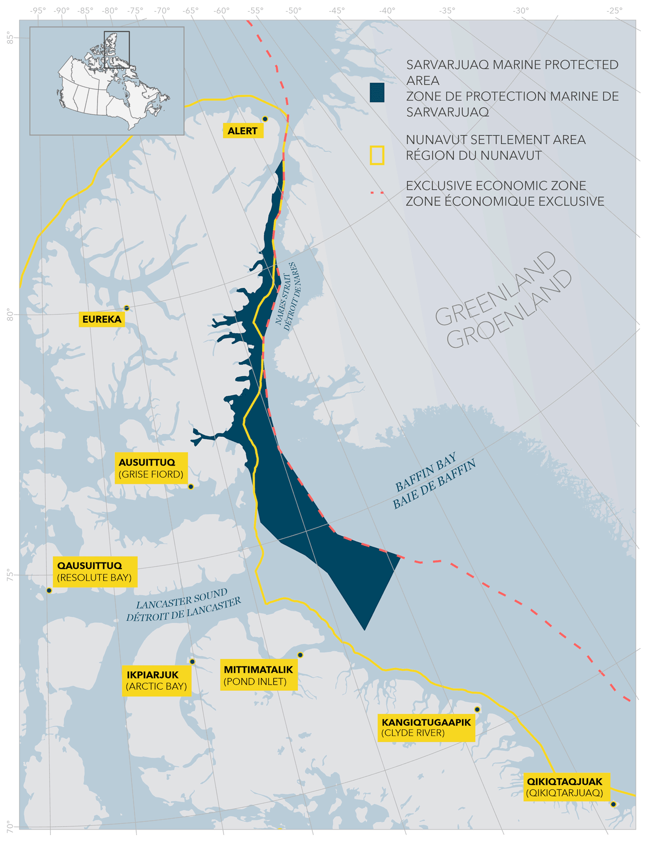 Map of Sarvarjuaq MPA