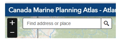 Image of search toolbar.