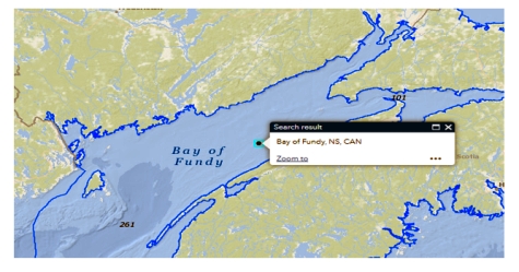 Bay of Fundy.