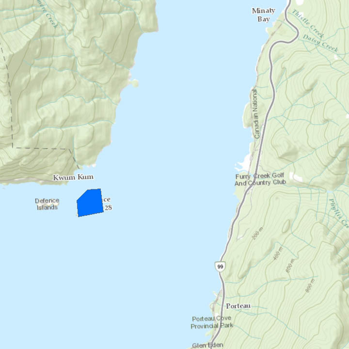 Howe Sound - East Defence Islands