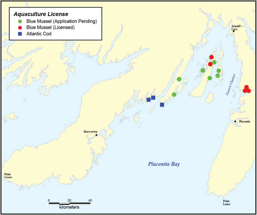 Map: Aquaculture License