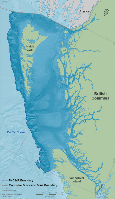Figure 2-1 Pacific North Coast Integrated Management Area (PNCIMA)