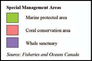 Legend: Special Management Areas - Marine Biodiversity Protection