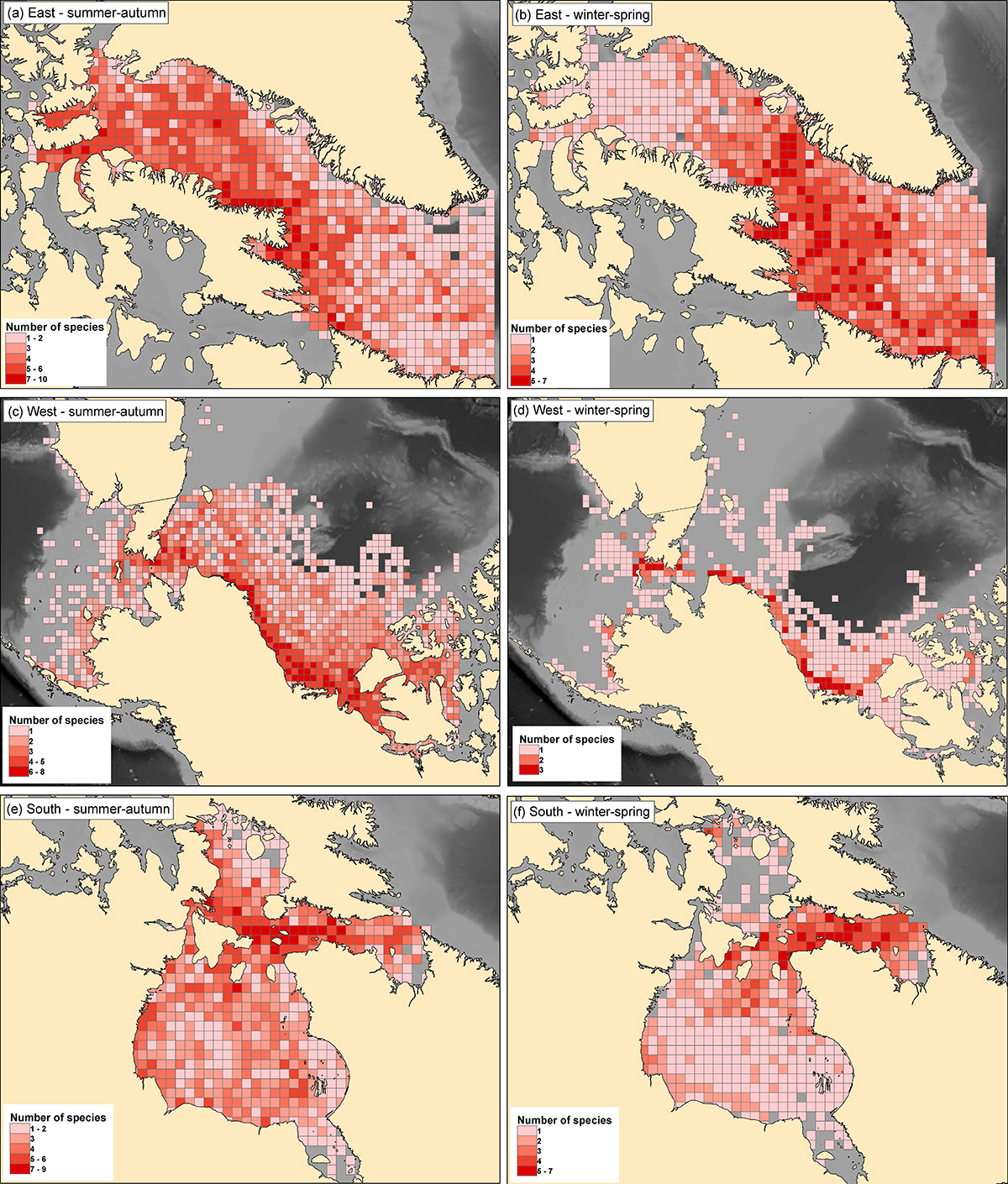 Maps. See long description below.