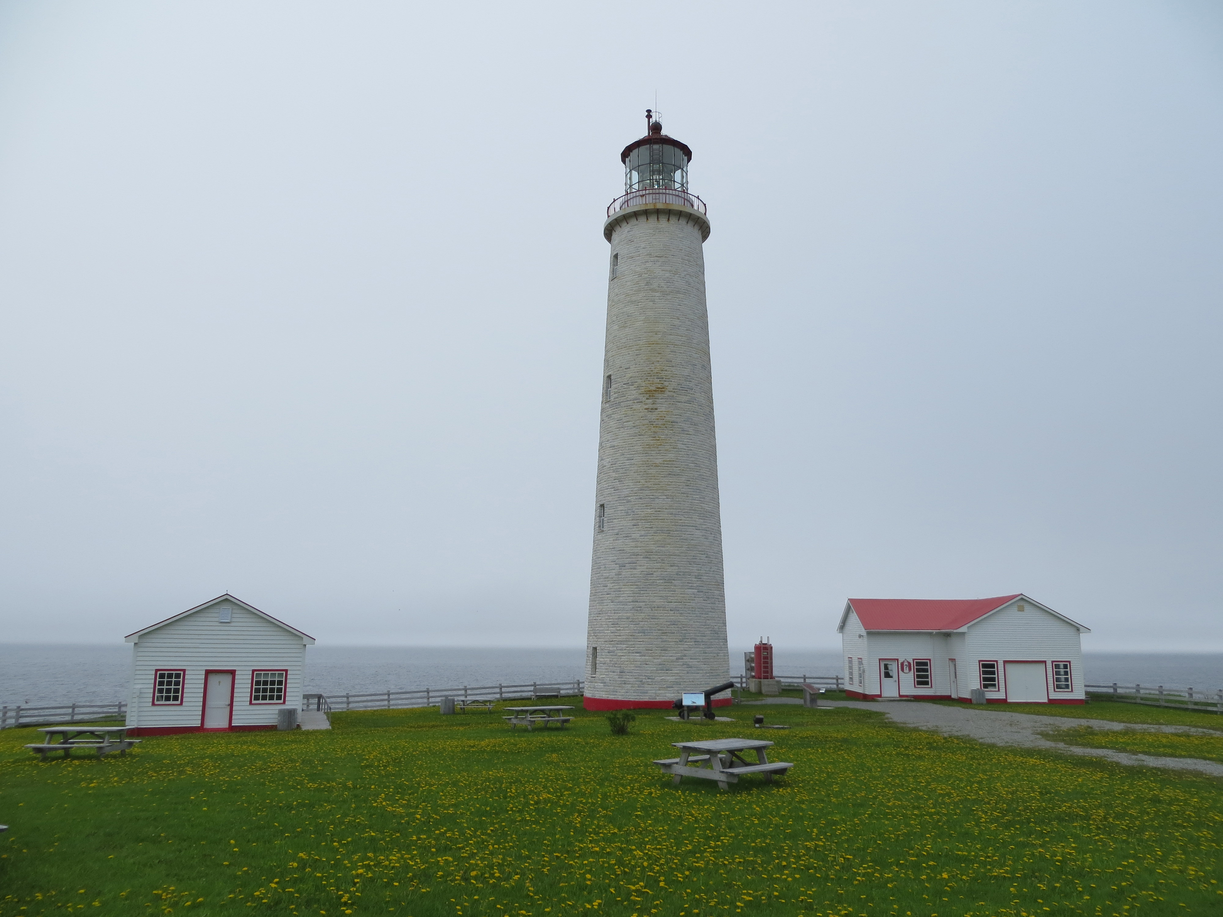 Cap-des-Rosiers lighthouse, Gaspé, Quebec