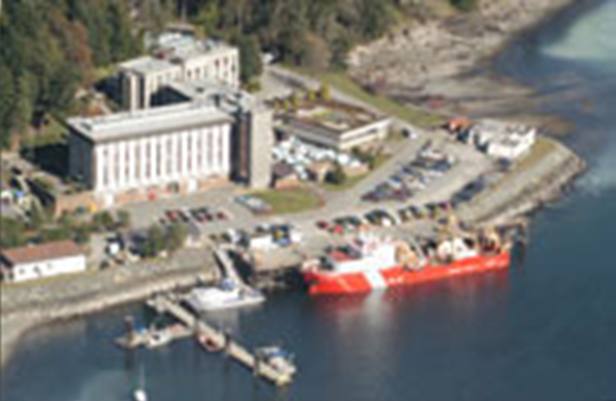 La Station biologique du Pacifique, à Nanaimo (Colombie-Britannique). Source : Pêches et Océans Canada