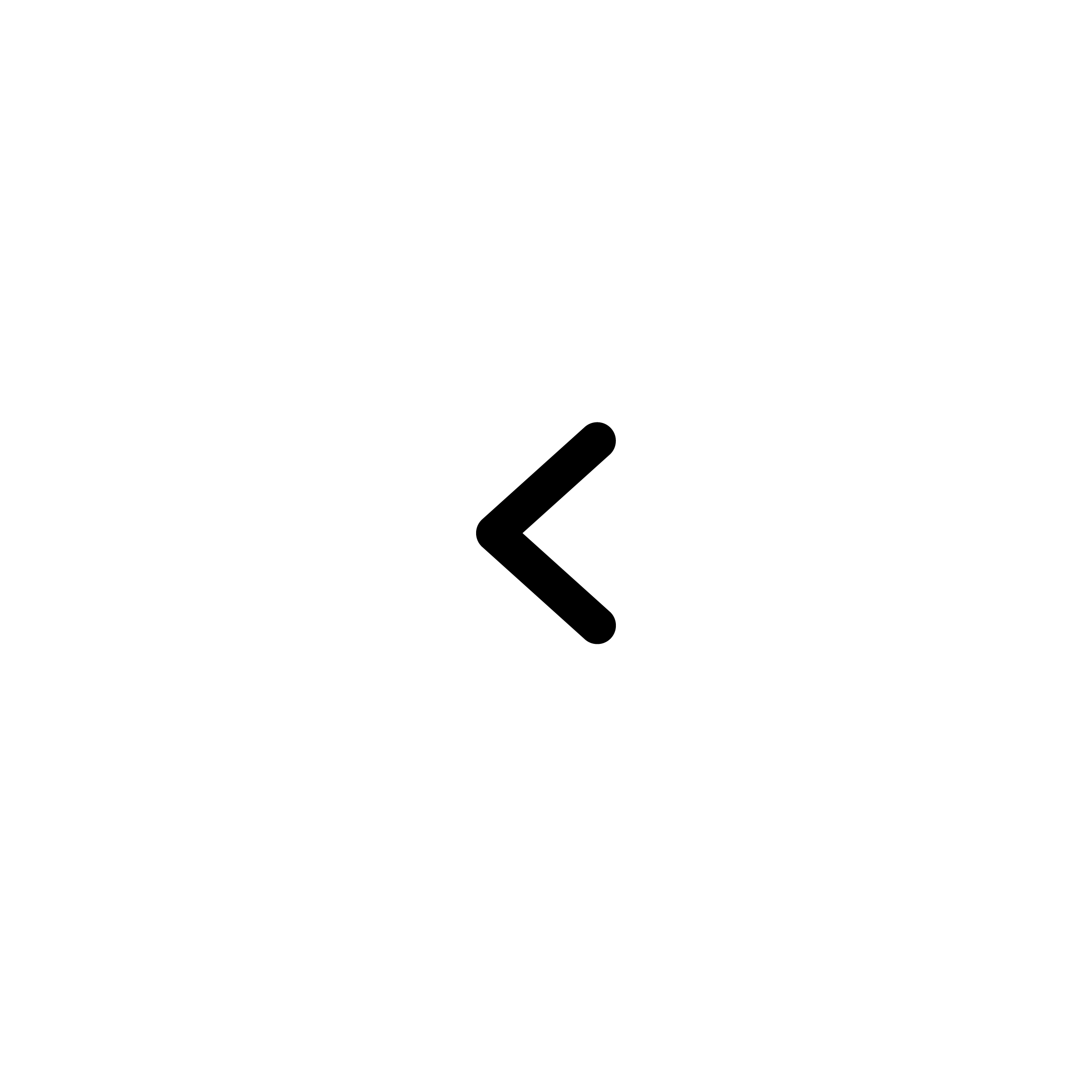 back button: an arrow pointing to the left