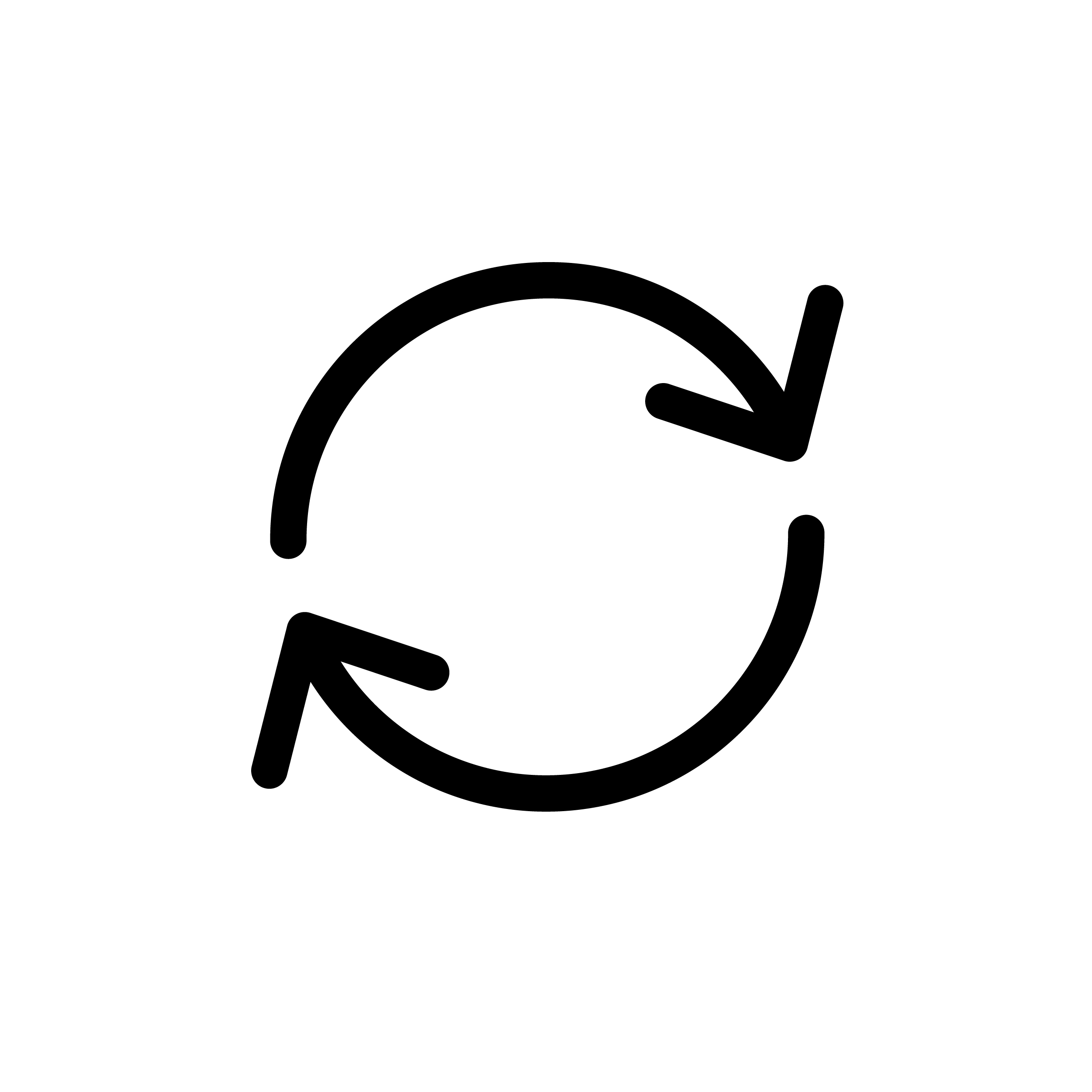 refresh button: 2 arrows in the shape of a circle