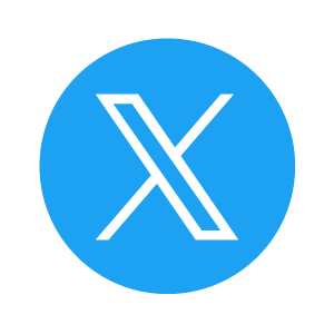 share X button: the company icon for X