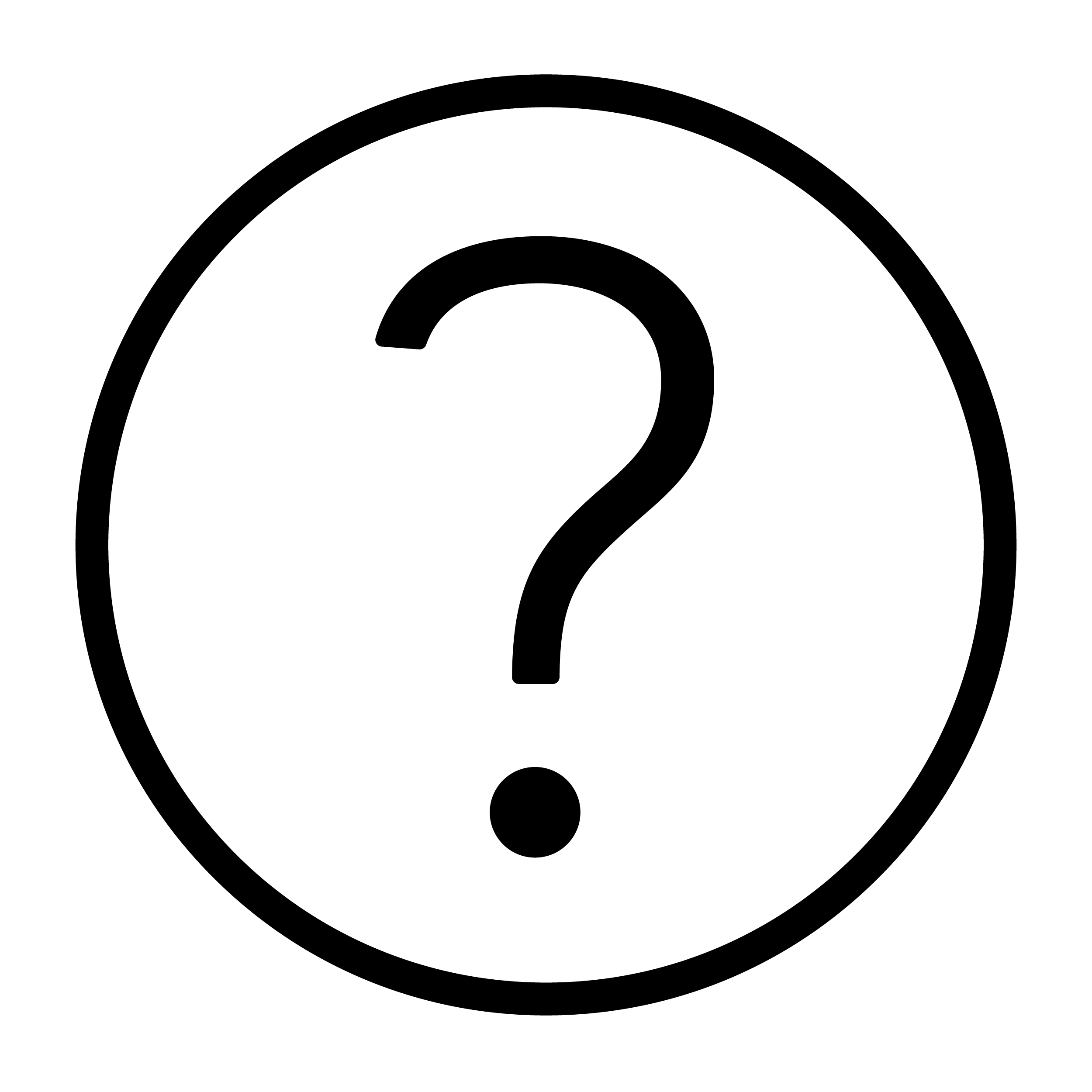 user guide button: a question mark