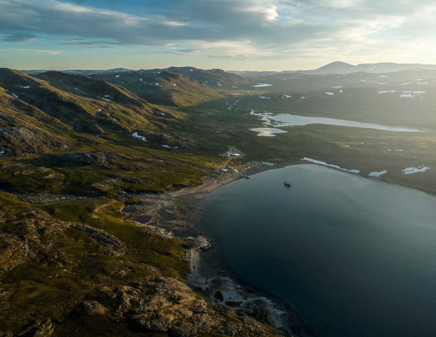 Base camp for sampling Arctic Charr in Labrador. Copyright KOBB Media