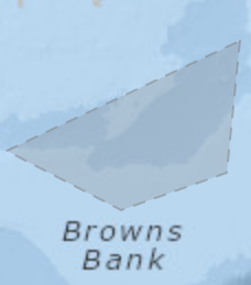 Protected area: These polygons represent a number of critical habitat or areas of importance for right whales and other species in Atlantic Canada. Again, these are not comprehensive.