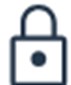 Closed lock.