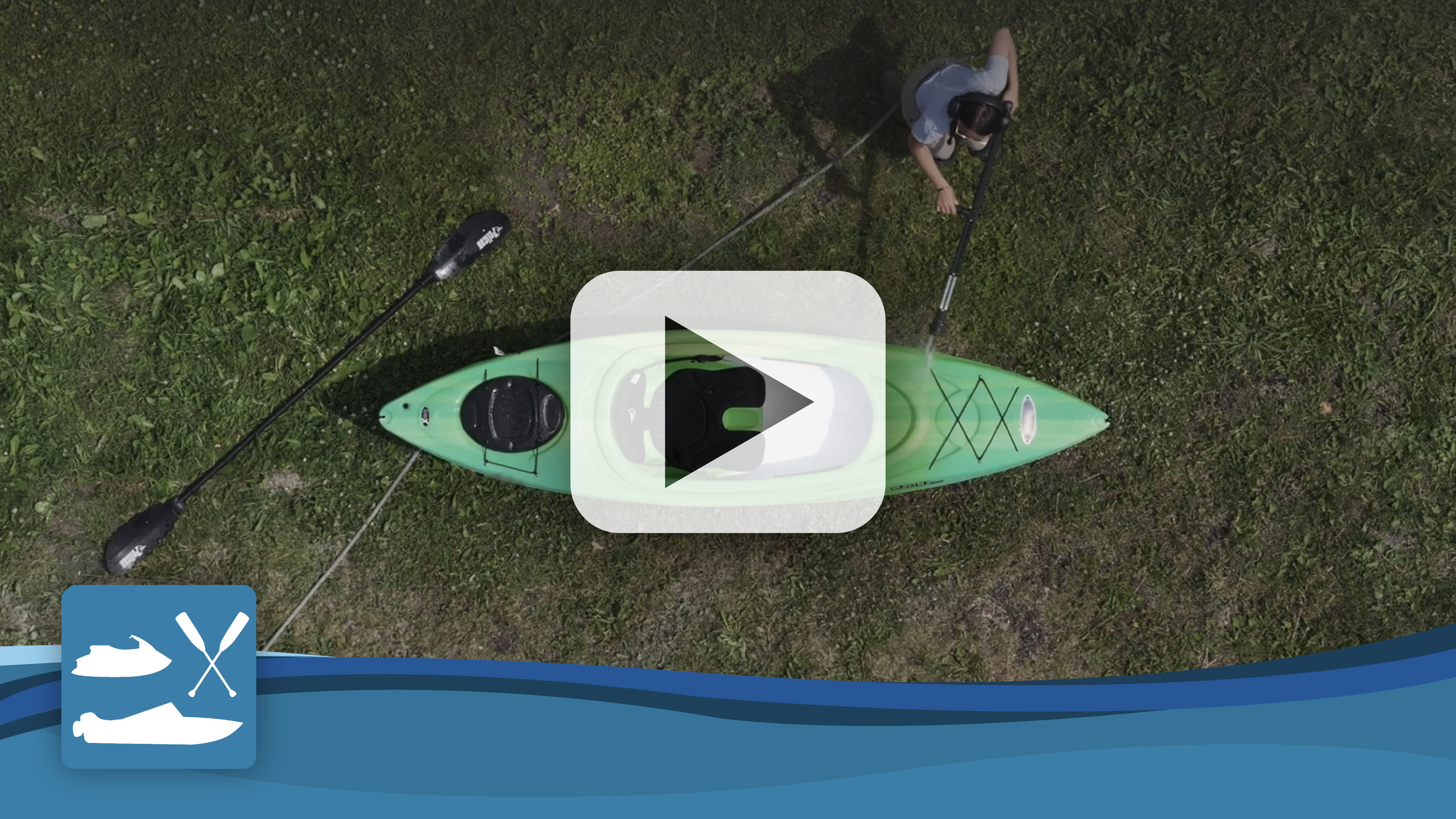 How to clean, drain, dry non-motorized boats (kayak, canoe, paddleboard).
